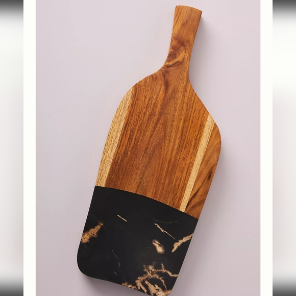 Anthropologie Sigrid Cheese Board - black